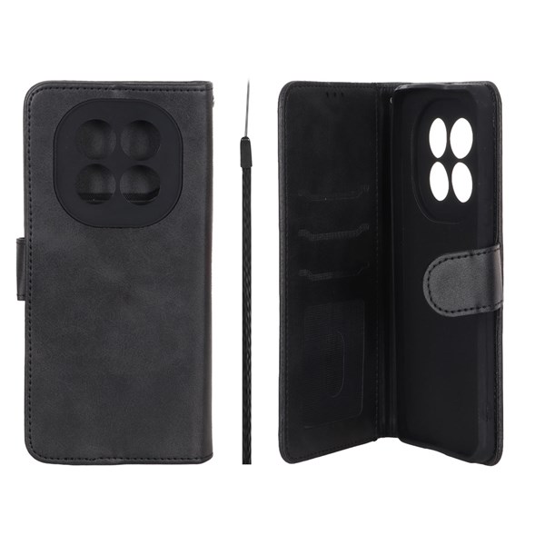 کیف موبایل مگنتی Crystal داخل مخمل Xiaomi Redmi Note 15 - مشکی
