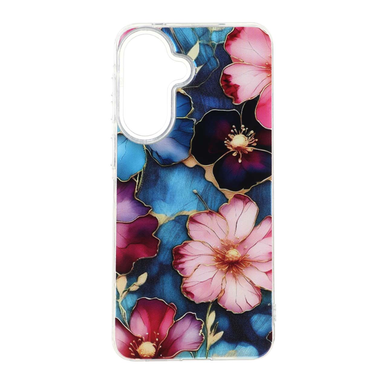 قاب اطلسی Flower دور شفاف Samsung Galaxy A57 - طرح 31