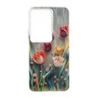 قاب اطلسی Flower دور شفاف Xiaomi Redmi 15 4G - طرح 89