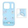 قاب Cute Puppy دولایه عروسک برجسته استندشو آینه ای Apple iPhone 17 Pro - آبی