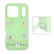 قاب Cute Puppy دولایه عروسک برجسته استندشو آینه ای Apple iPhone 17 Pro - سبز