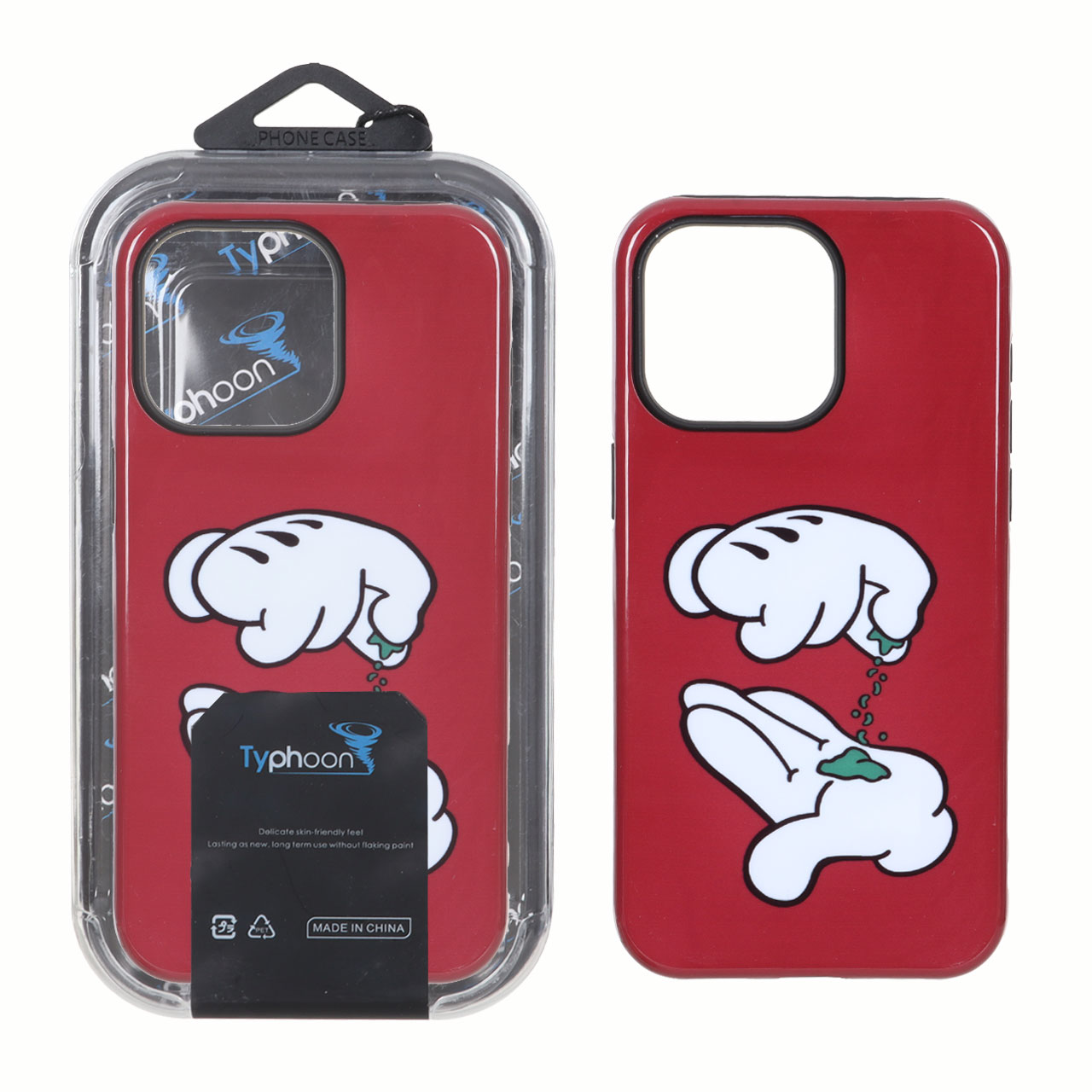 قاب Typhoon دو لایه طرح دار Apple iPhone 15 Pro Max - کد 30 (پک دار)