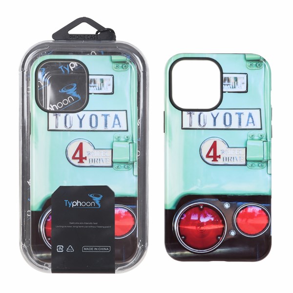 قاب Typhoon دو لایه طرح دار Apple iPhone 13 Pro Max - کد 66 (پک دار)