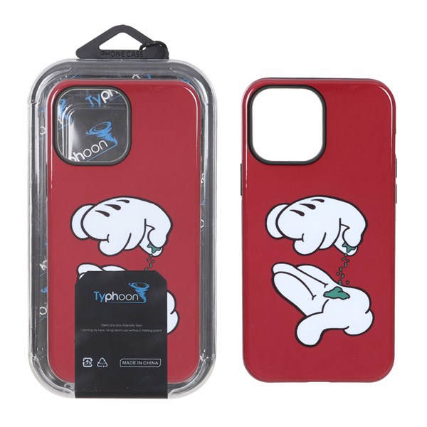 قاب Typhoon دو لایه طرح دار Apple iPhone 13 Pro Max - کد 70 (پک دار)