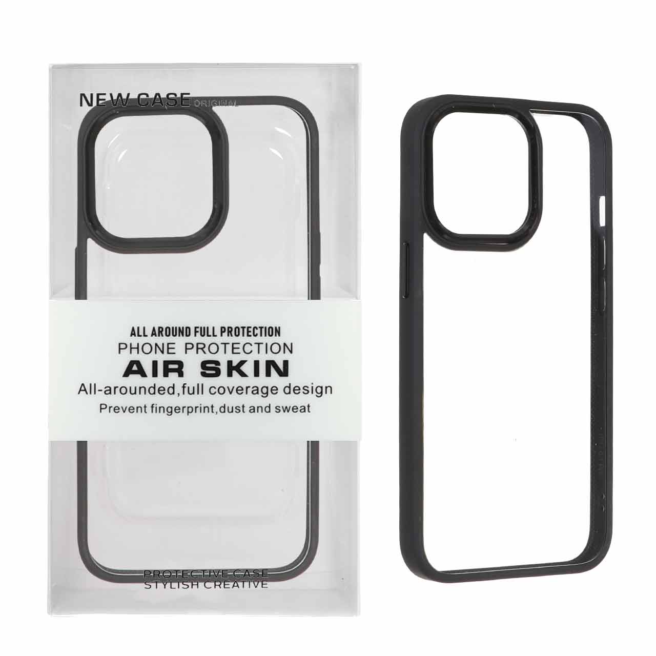 قاب اورجینال Apple iPhone 13 Pro - New Skin - مشکی  کد 1 (پک دار) - MPS