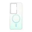 قاب Funnyrich طرح مگ سیف دور مات Xiaomi Redmi 15 4G - سبزآبی