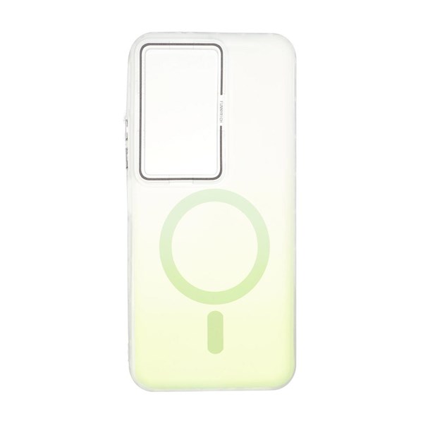 قاب Funnyrich طرح مگ سیف دور مات Xiaomi Redmi 15 4G - سبز