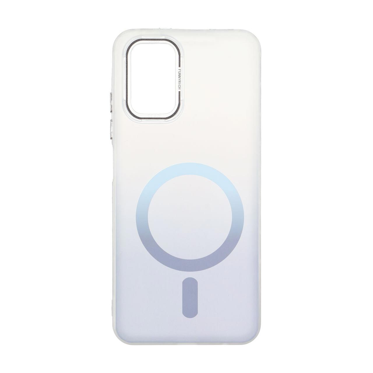 قاب Funnyrich طرح مگ سیف دور مات Xiaomi Redmi Note 10 4G / Redmi Note 10S / Poco M5S - آبی