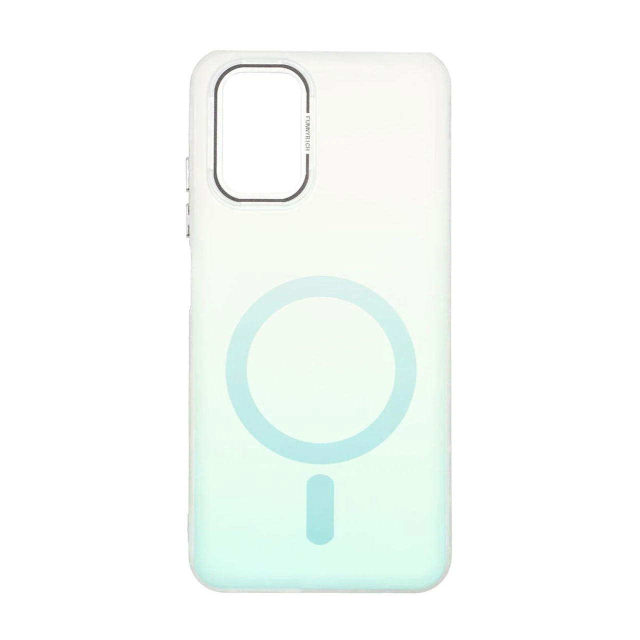 قاب Funnyrich طرح مگ سیف دور مات Xiaomi Redmi Note 10 4G / Redmi Note 10S / Poco M5S - سبزآبی