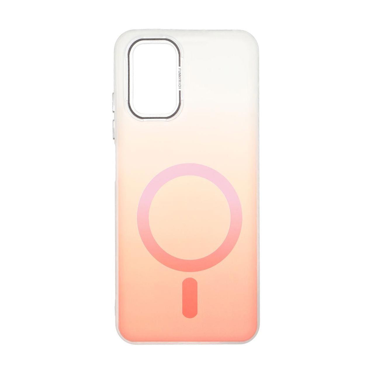 قاب Funnyrich طرح مگ سیف دور مات Xiaomi Redmi Note 10 4G / Redmi Note 10S / Poco M5S - نارنجی
