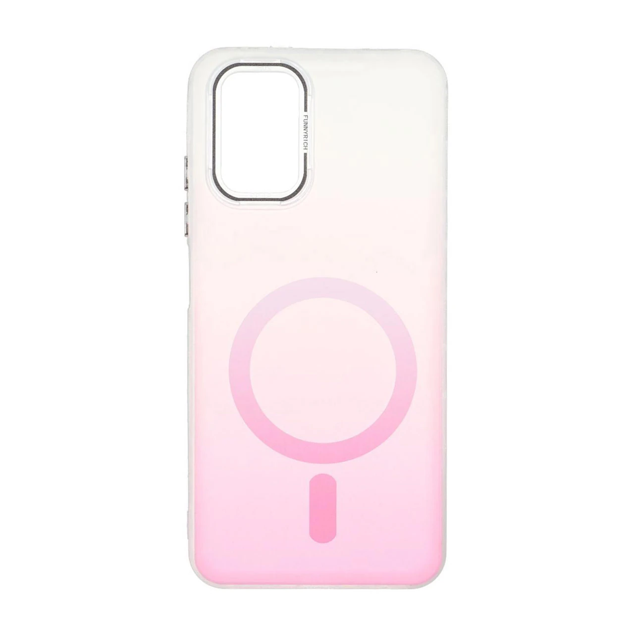 قاب Funnyrich طرح مگ سیف دور مات Xiaomi Redmi Note 10 4G / Redmi Note 10S / Poco M5S - صورتی