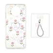 قاب قلبی هولوگرامی با آویز مچی مرواریدی Xiaomi Poco X3 / Poco X3 Pro / Poco X3 NFC - طرح 66