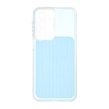 قاب مستطیلی Stripe لنز شفاف Samsung Galaxy A17 / A26 - آبی