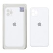 قاب سیلیکونی پاک کنی اورجینال Master Quality مدل Apple iPhone 11 Pro Max - سفید (پک دار)