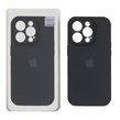 قاب سیلیکونی پاک کنی اورجینال Master Quality مدل Apple iPhone 14 Pro - مشکی (پک دار)
