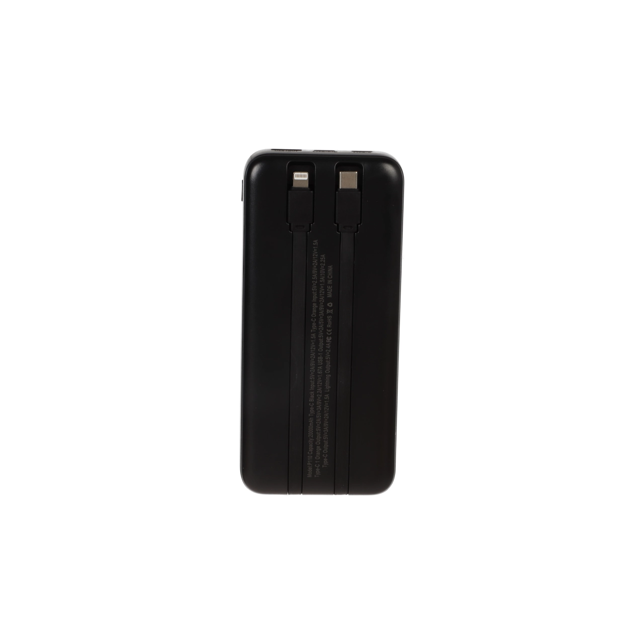 پاوربانک فست شارژ Vikusha 20000mAh مدل P110 22.5W - مشکی - SMO (گارانتی شش ماهه شرکتی)