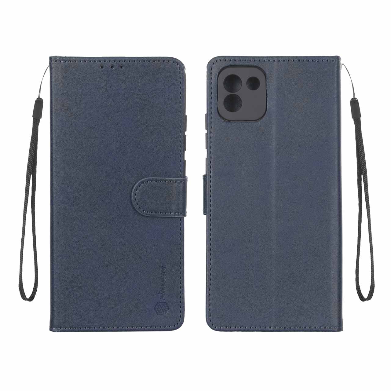 کیف موبایل مگنتی Nillkin مدل Samsung Galaxy A03 - سرمه ای