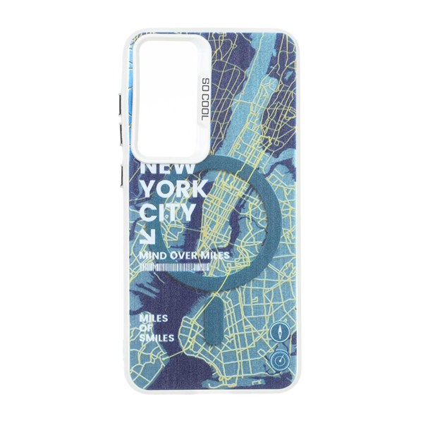 قاب SO COOL طرح مگ سیف NewYork مدل Samsung Galaxy S24 FE