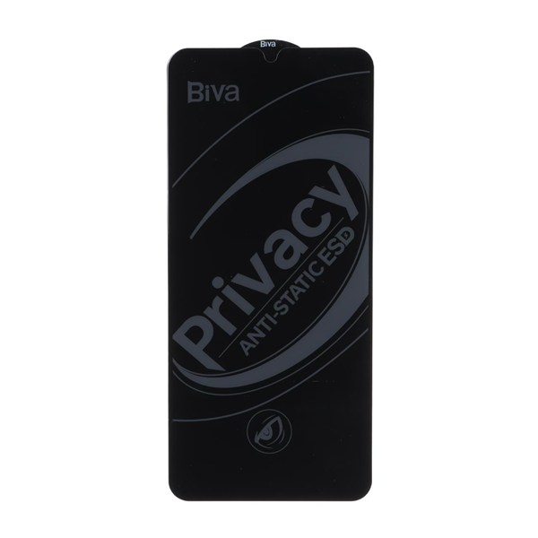 محافظ صفحه نمایش شیشه ای Full Cover Privacy Biva مدل Samsung Galaxy A07 / A06 / A05s / Realme C51 / Realme C53 / Narzo N53