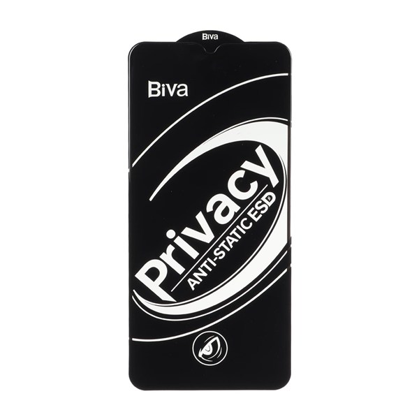 محافظ صفحه نمایش شیشه ای Full Cover Privacy Biva مدل Samsung Galaxy A15 / A25 / A24 / M34 / F34