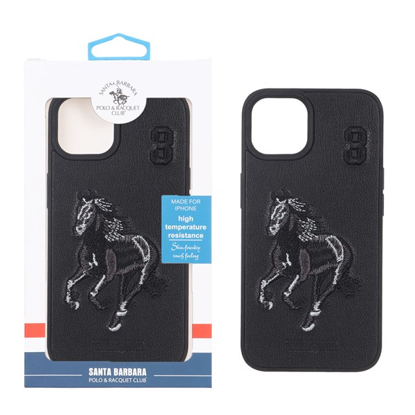قاب چرمی Santa Barbara Polo مدل Apple iPhone 13 / iPhone 14 - طرح 307 (پک دار)
