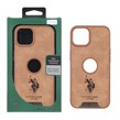 قاب اورجینال US Polo Assn جیر Apple iPhone 13 / iPhone 14 - صحرایی (پک دار)