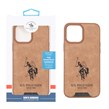 قاب اورجینال US Polo Assn جیر Apple iPhone 13 Pro Max - صحرایی (پک دار)