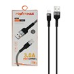 کابل شارژ فست اندروید Power Max مدل PM001 - مشکی