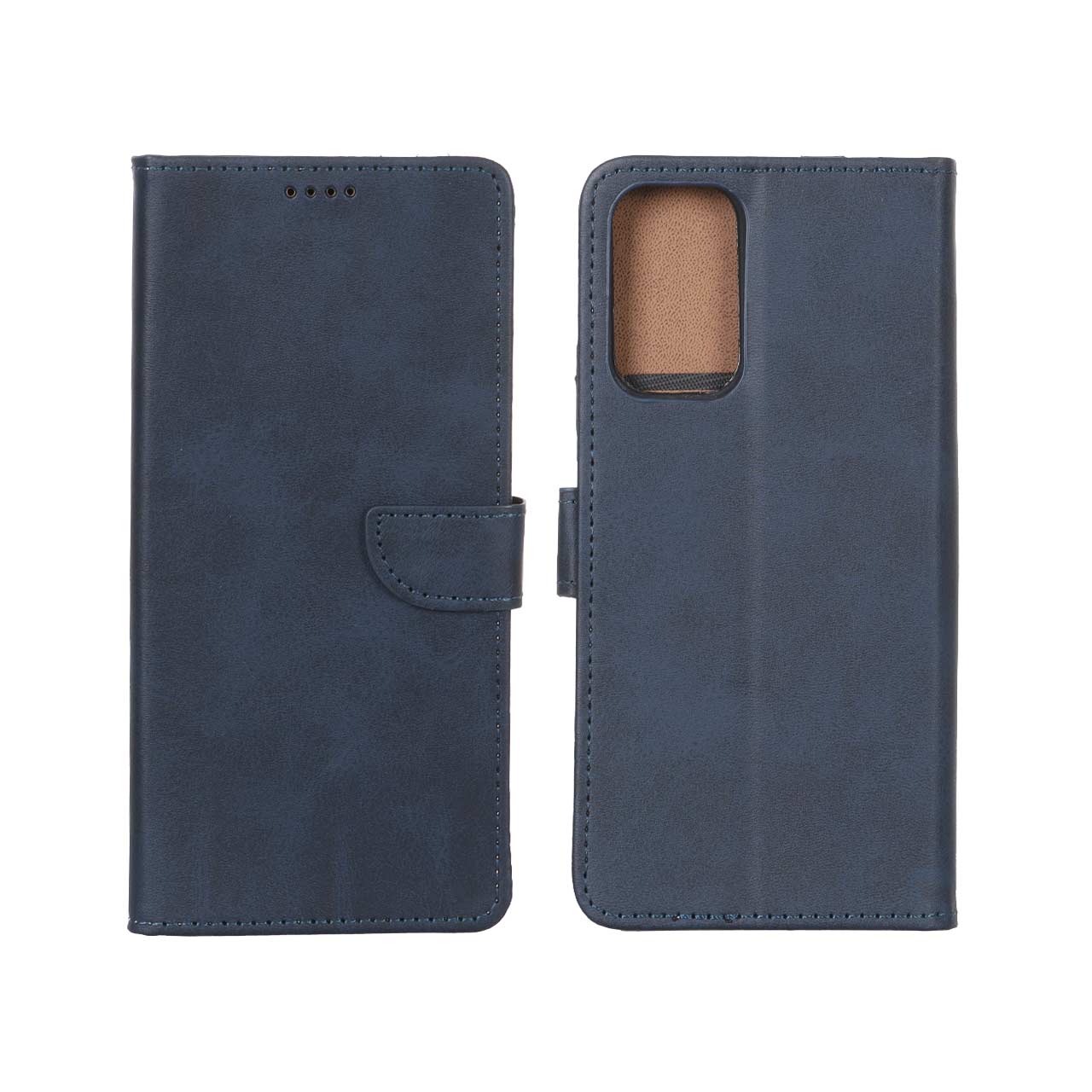 کیف چرمی موبایل مگنتی Xiaomi Redmi Note 10 Pro 4G / Redmi Note 10 Pro Max - سرمه ای