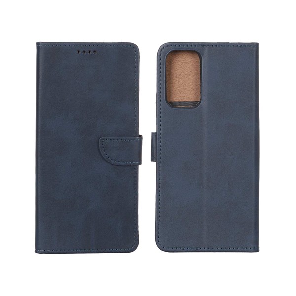 کیف چرمی موبایل مگنتی Xiaomi Redmi Note 10 Pro 4G / Redmi Note 10 Pro Max - سرمه ای