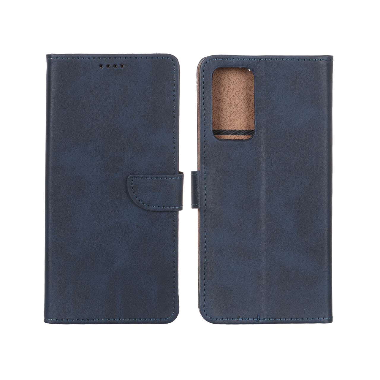 کیف چرمی موبایل مگنتی Xiaomi Redmi Note 12 Pro 4G / Redmi Note 11 Pro - سرمه ای