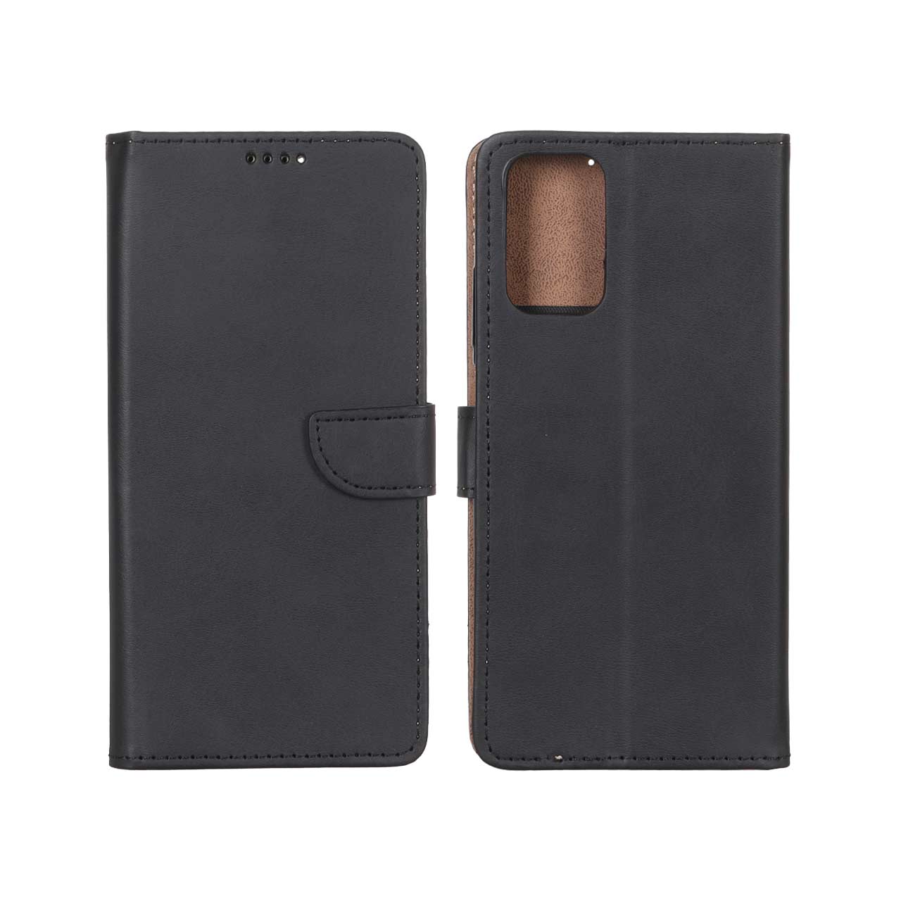 کیف چرمی موبایل مگنتی Xiaomi Redmi Note 10 4G / Redmi Note 10S / Poco M5S - مشکی