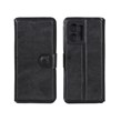 کیف موبایل چرمی مگنتی محافظ لنزدار Xiaomi Redmi Note 12 4G - مشکی