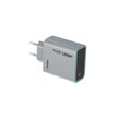 شارژر دیواری PD و فست تک پورت Tranyoo مدل T-EU8 C 120W به همراه کابل شارژ Type-C To Type-C - طوسی