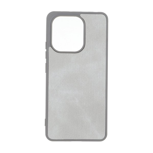 قاب جیر طرح پارچه ای Xiaomi Redmi Note 13 4G - طوسی