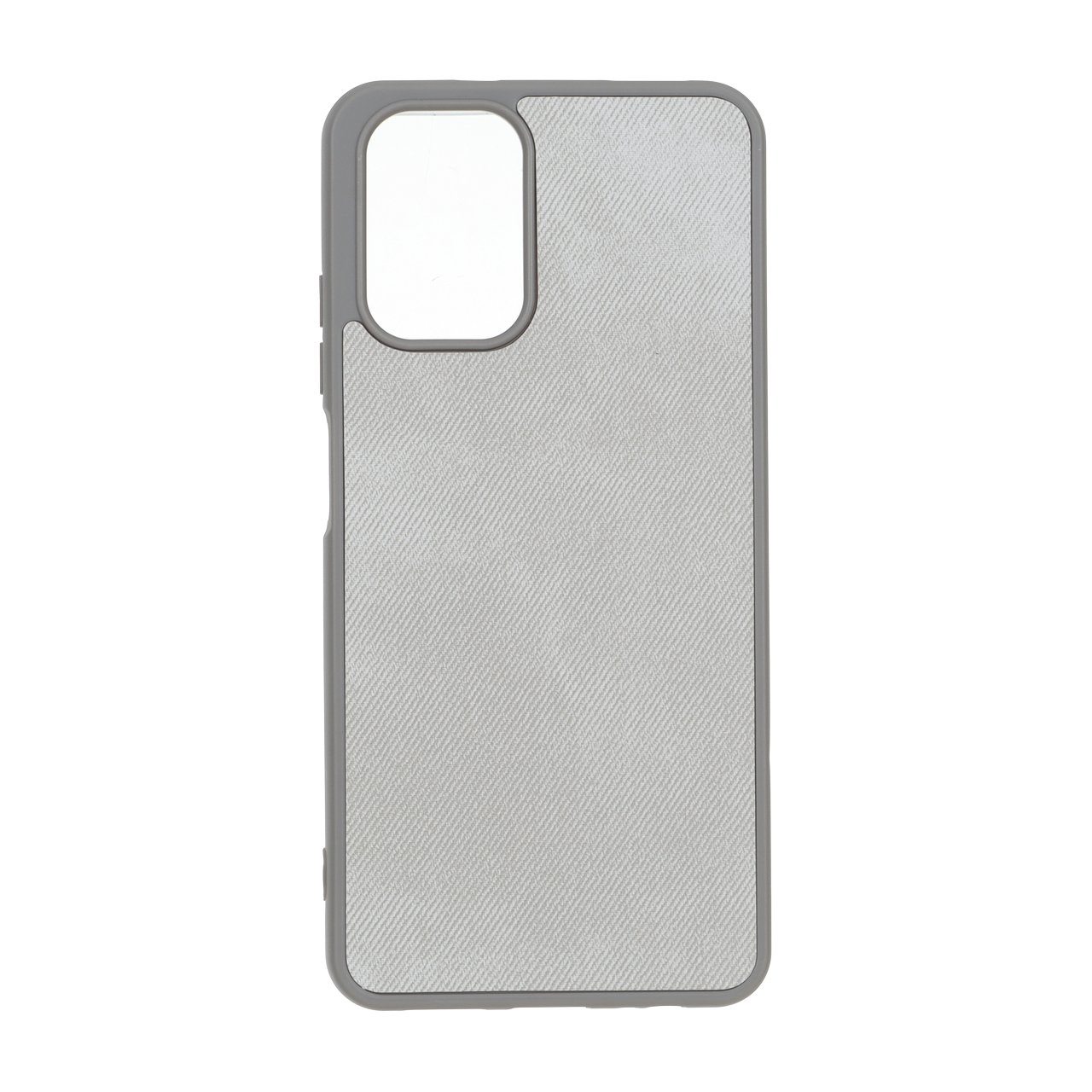 قاب جیر طرح پارچه ای Xiaomi Redmi Note 10 4G / Redmi Note 10S / Poco M5S - طوسی