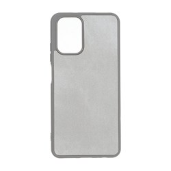 قاب جیر طرح پارچه ای Xiaomi Redmi Note 10 4G / Redmi Note 10S / Poco M5S - طوسی