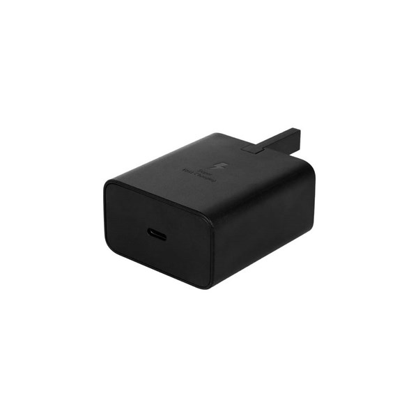 شارژر دیواری سه پین فست و PD تک پورت SAMSUNG Type-C مدل EP-T4510 45W - مشکی - BSA