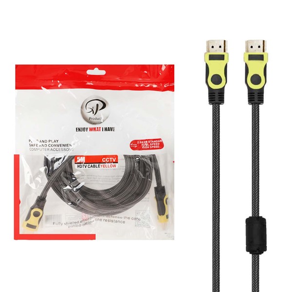 کابل 5 متری XP HDMI - مشکی - RYL