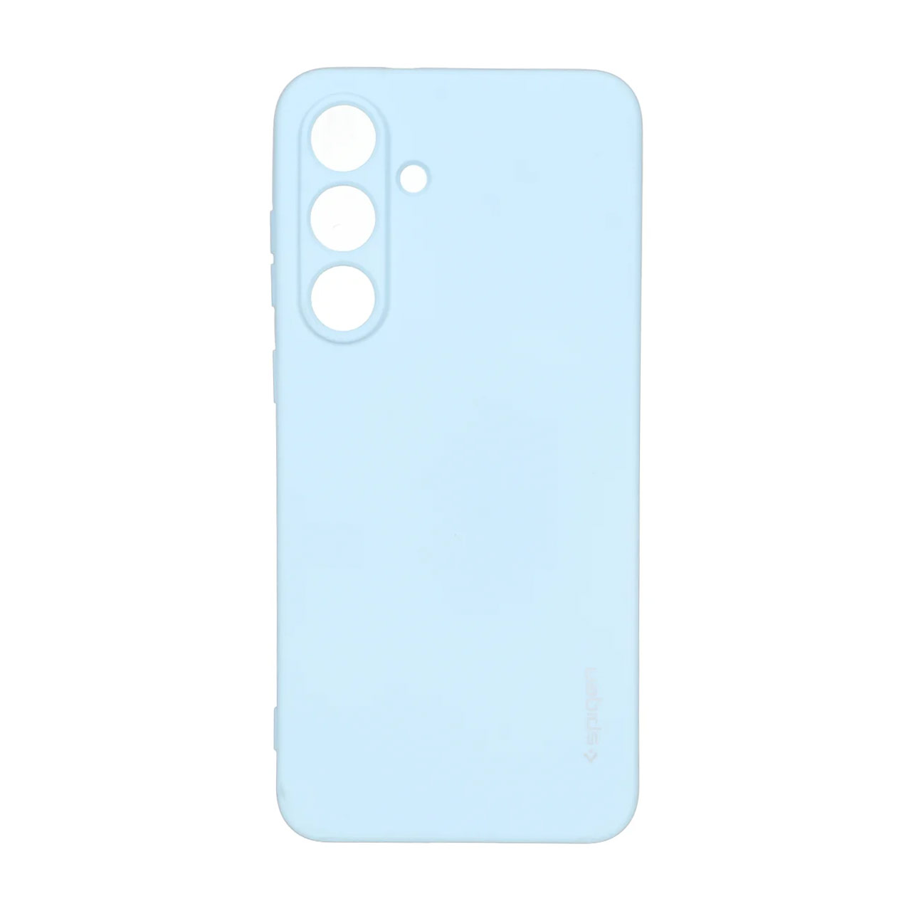 قاب سیلیکونی Spigen محافظ لنزدار Samsung Galaxy S25 FE - آبی روشن
