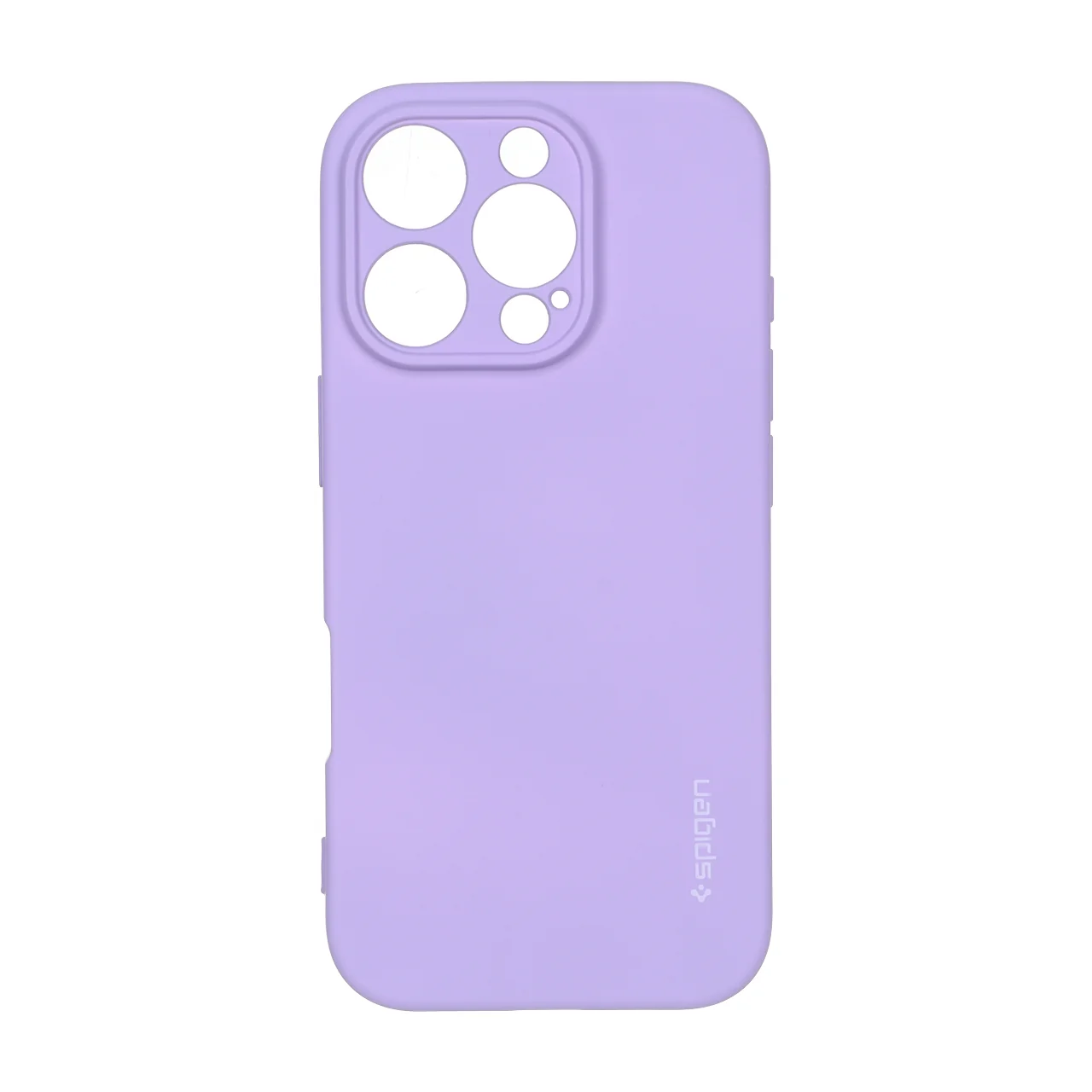 قاب سیلیکونی Spigen محافظ لنزدار Apple iPhone 16 Pro - بنفش روشن