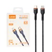 کابل شارژ PD و فست 2 متری LDNIO Type-C To Lightning مدل LC642i 30W - مشکی