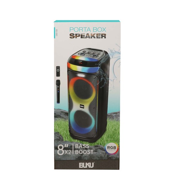 اسپیکر بی سیم BUKU مدل BS-085 - مشکی - MMS (گارانتی شش ماهه YA)