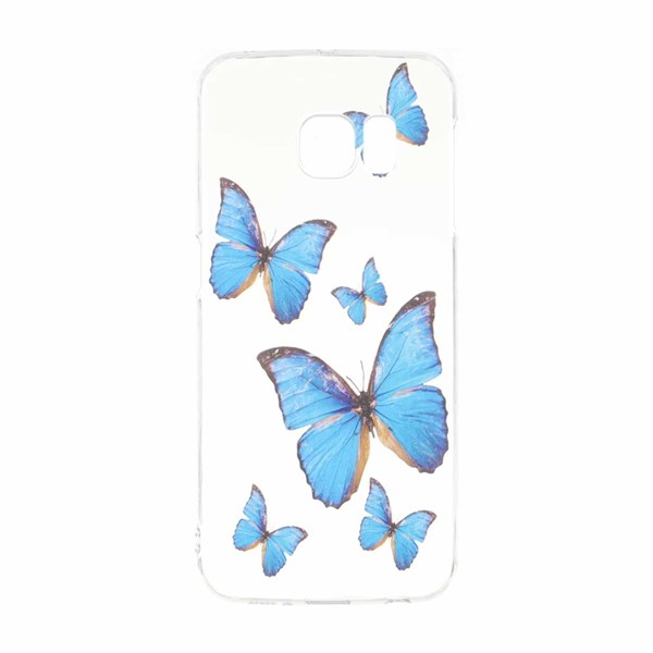 قاب پشت سخت شفاف طرح دار Samsung Galaxy S6 Edge - طرح 25
