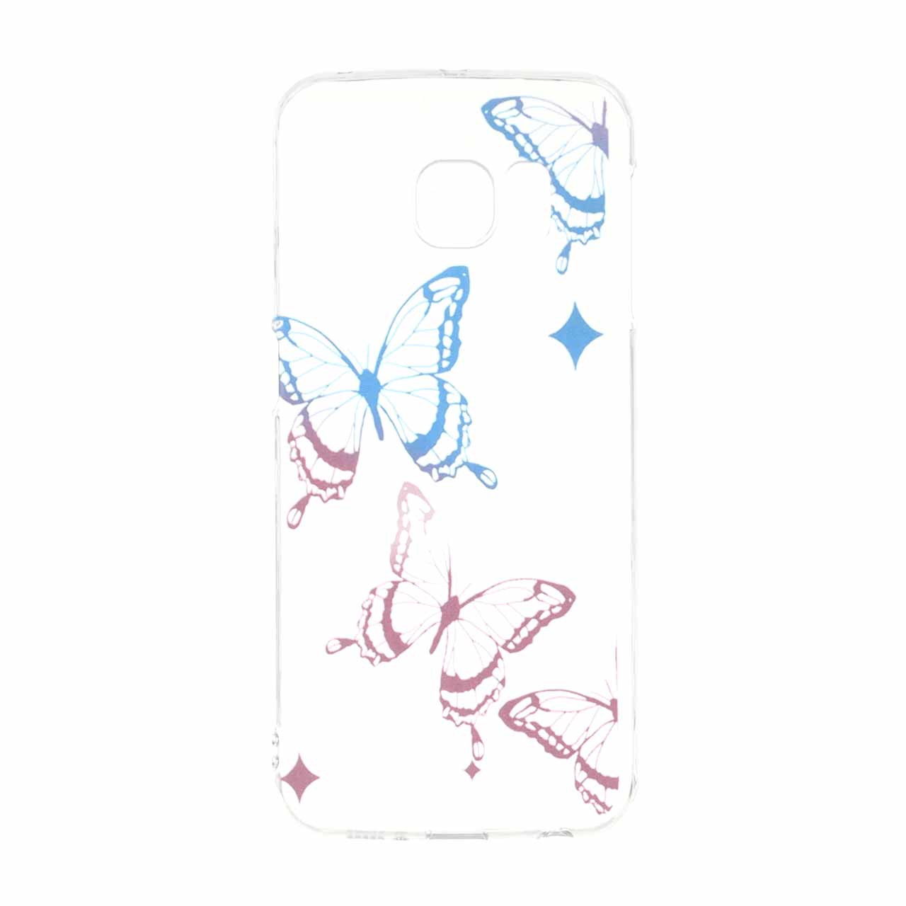 قاب پشت سخت شفاف طرح دار Samsung Galaxy S6 Edge - طرح 26