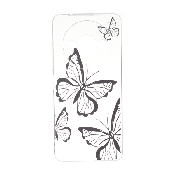 قاب پشت سخت شفاف طرح دار محافظ لنزدار Xiaomi Redmi A3 / A3x / Poco C61 - طرح 64