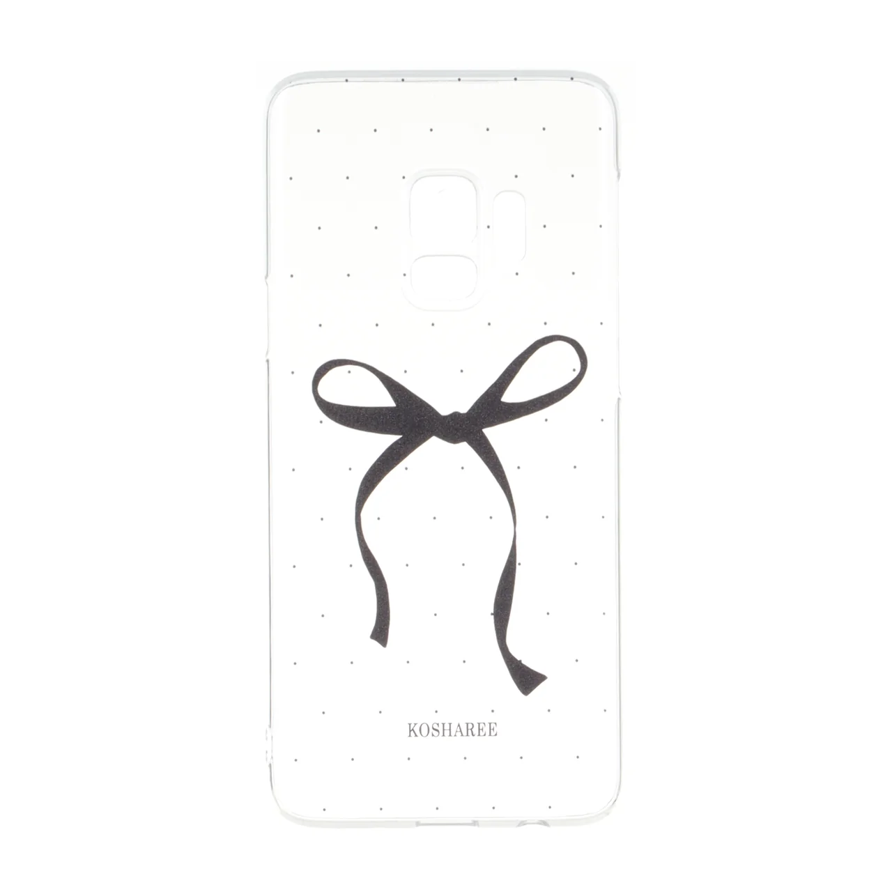 قاب پشت سخت شفاف طرح دار محافظ لنزدار Samsung Galaxy S9 - طرح 95