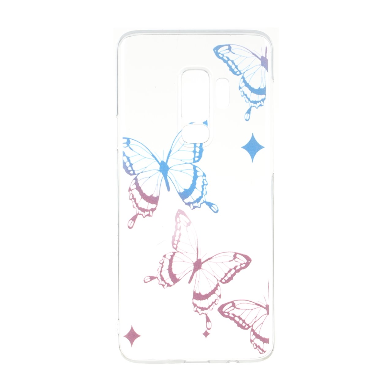 قاب پشت سخت شفاف طرح دار محافظ لنزدار Samsung Galaxy S9 Plus - طرح 101