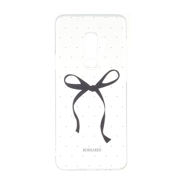 قاب پشت سخت شفاف طرح دار محافظ لنزدار Samsung Galaxy S9 Plus - طرح 107