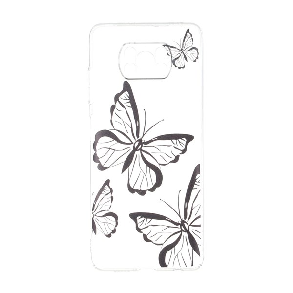 قاب پشت سخت شفاف طرح دار محافظ لنزدار Xiaomi Poco X3 / Poco X3 Pro / Poco X3 NFC - طرح 109